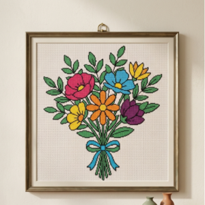 Flower Bouquet Cross Stitch (PDF)