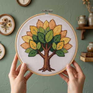 Tree Cross Stitch pattern